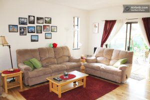 Our AirBnB evening was at an official accommodation