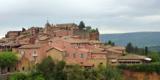 Roussillon, the "Colorado of Provence", was one of the many local sites we visited with our hosts in Avignon