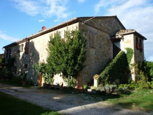 This farmhouse in Tuscany was a wonderful oasis