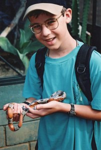 The herpetologist assured us it wasn't poisonous