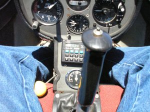 Committed now and waiting for the tow plane